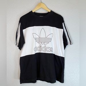 Adidas 3 Stripe T-Shirt